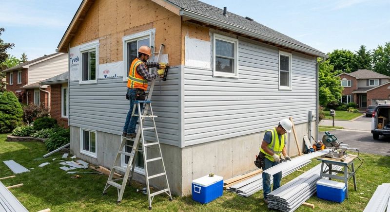 Garage Siding Installation in Nashua, NH